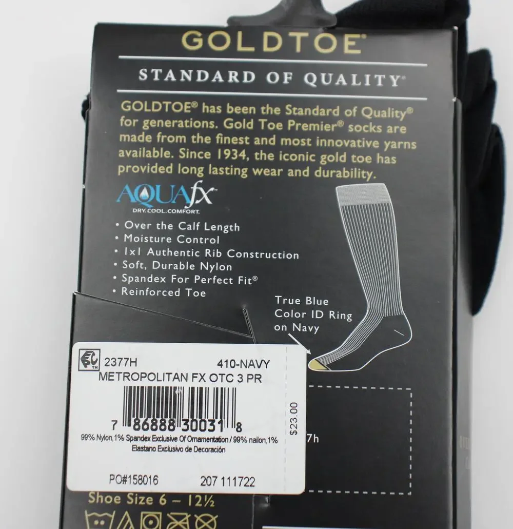 GOLD TOE premier gold